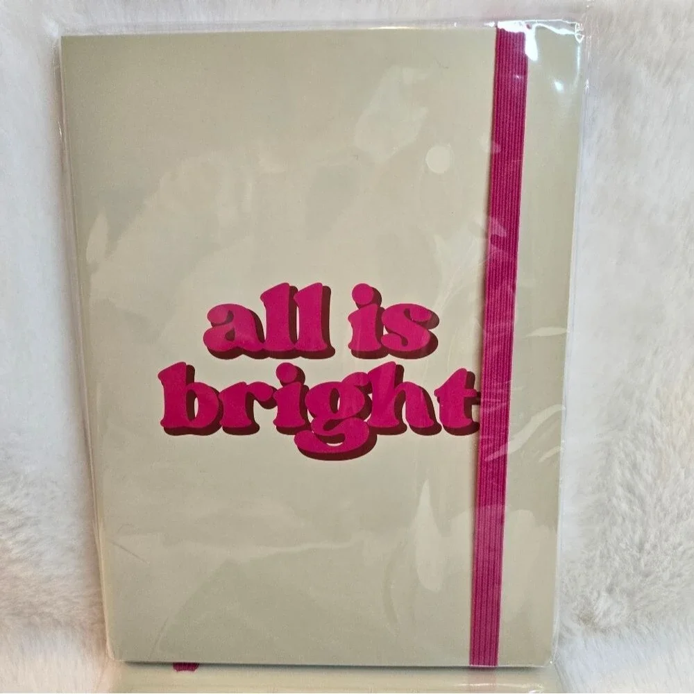 Lane Bryant Journal with Graphic all is bright a set of 2 New